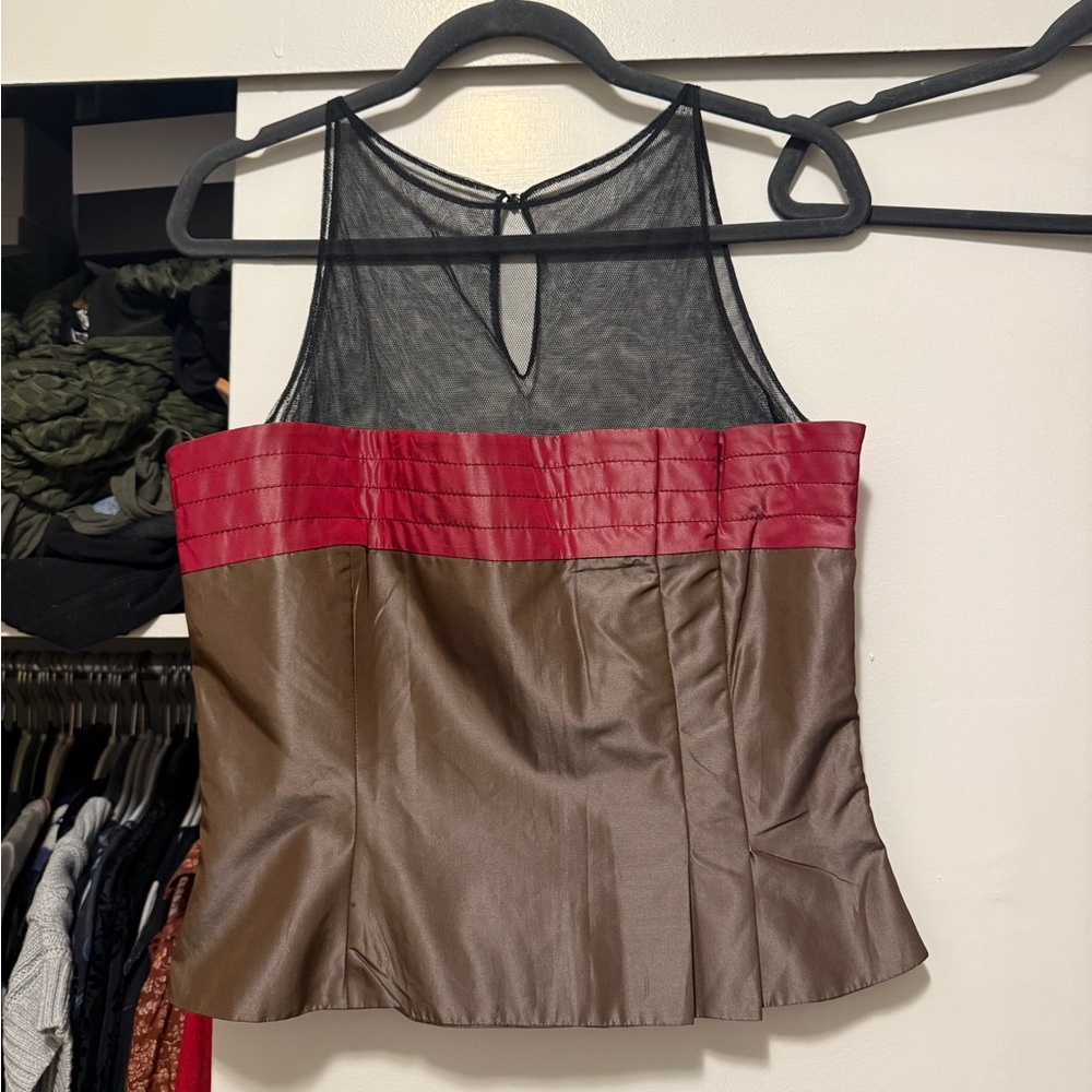 Gorgeous 90s bustier top